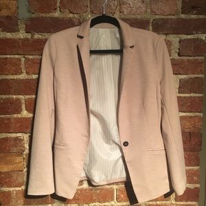 Pale pink blazer
